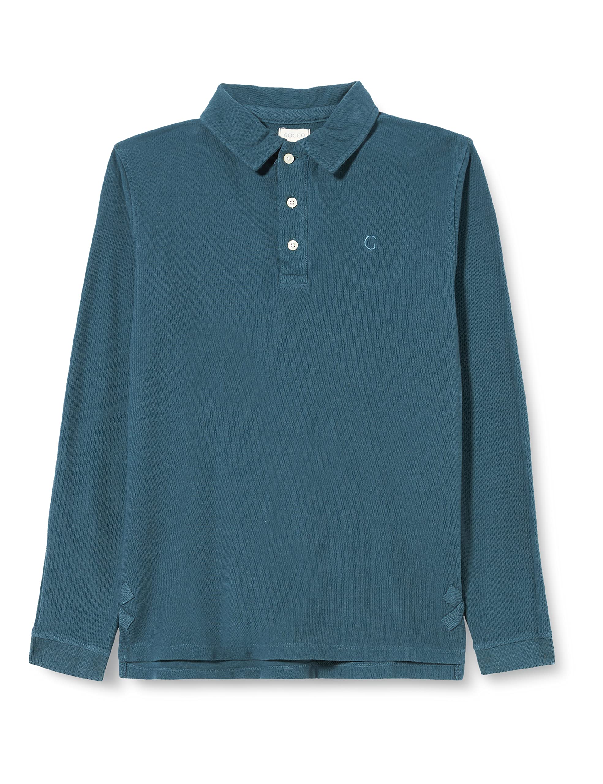 Gocco Polo Pique Gris Camisa Chicos
