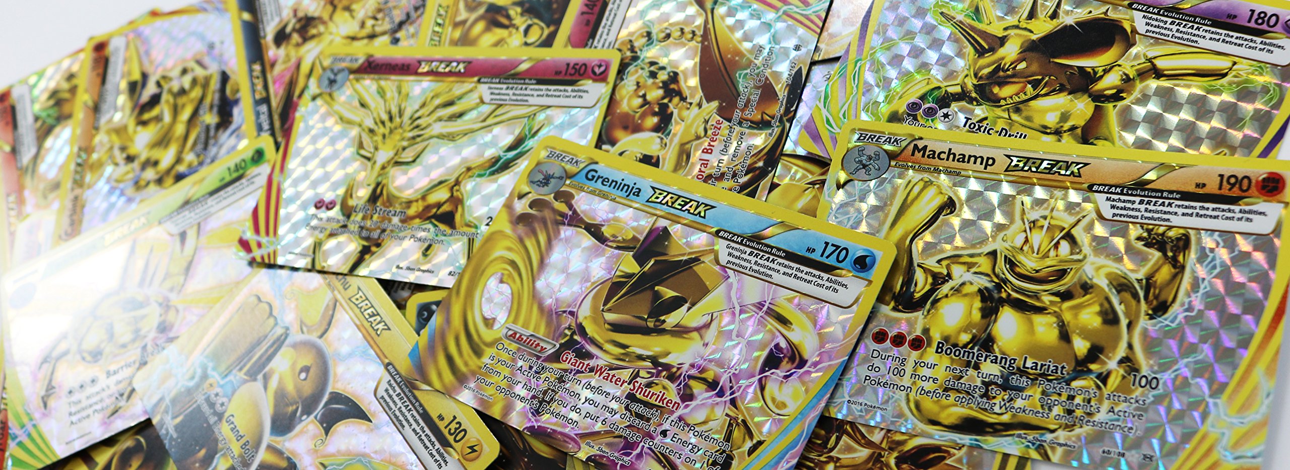 Amazon.com: 5 Pokemon Break Cards Lot : Toys & Games