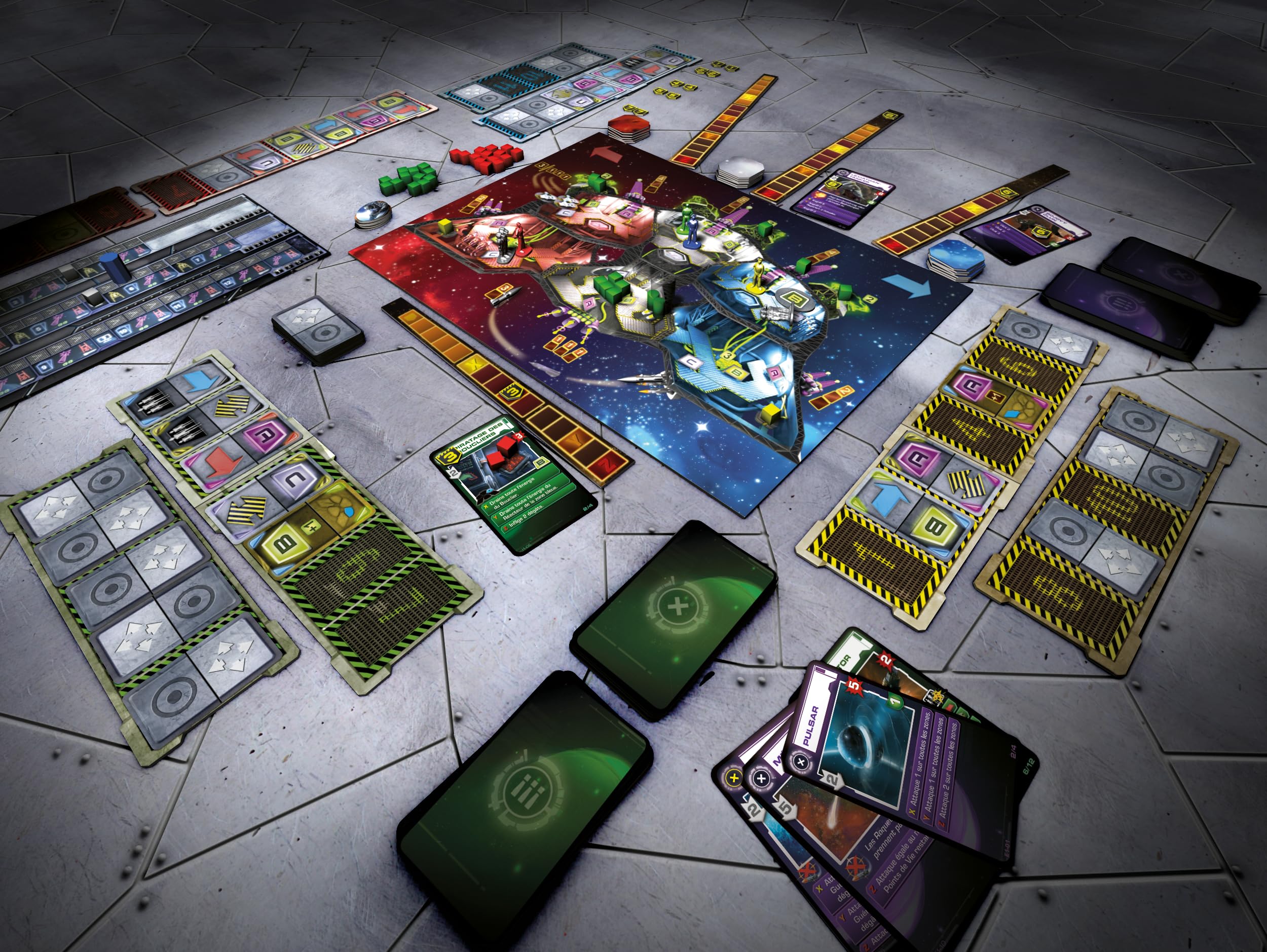 IELLO Expert - Space Alert – Jeu de Société Coopératif de Survie Spatiale – Programmation en Temps Réel – Dès 12 Ans – 1 à 5 Joueurs
