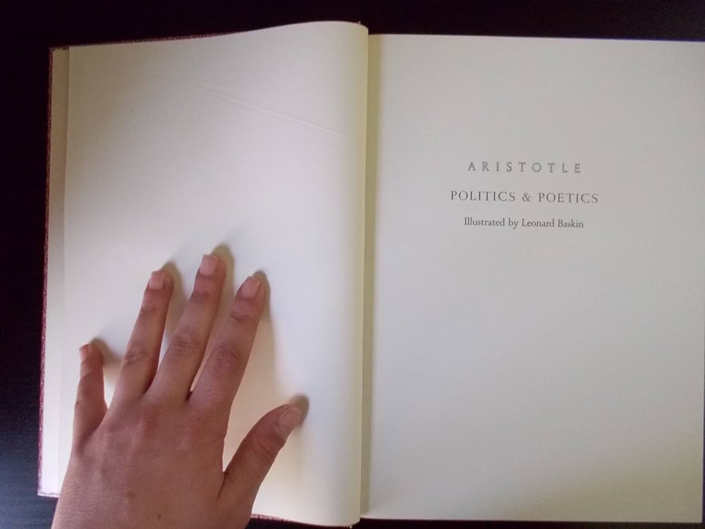 Politics & Poetics by Aristotle アリストテレス Politics & Poetics by Aristotle アリストテレス Politics