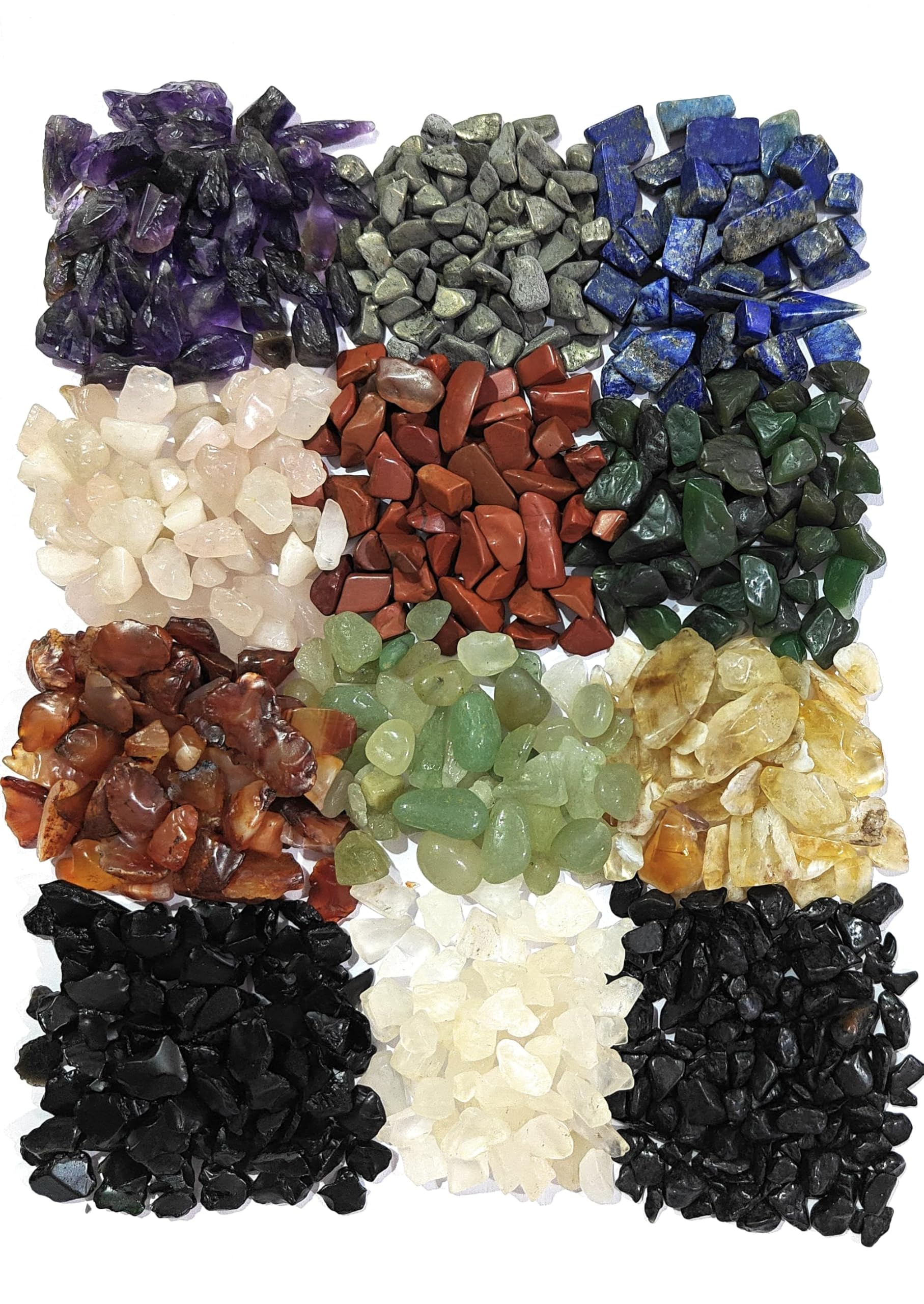 See full amazon price history chart for 100% Original crystal chips set of 12, 100 gms each of Red Jasper, Green Aventurine, Amethyst, Pyrite, Carnelian, Clear Quartz, Black Tourmaline, Obsidian, Citrine, Rose Quartz, Lapis Lazuli, Green Jade for magical spells and oil, home decor and Vast 100% Original crystal chips set of 12, 100 gms each of Red Jasper, Green Aventurine, Amethyst, Pyrite, Carnelian, Clear Quartz, Black Tourmaline, Obsidian, Citrine, Rose Quartz, Lapis Lazuli, Green Jade for magical spells and oil, home decor and Vast (B0DCTRYLK7) Amazon Price History, Amazon Price Tracker