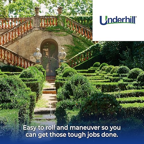 Miniatura 5 de Underhill UltraMax - Manguera de agua ligera para jardín de 50 pies, antitorceduras, 300 psi WP, 1200 psi BP, H10-050FW, 1 pulgada x 50 pies NPSH,