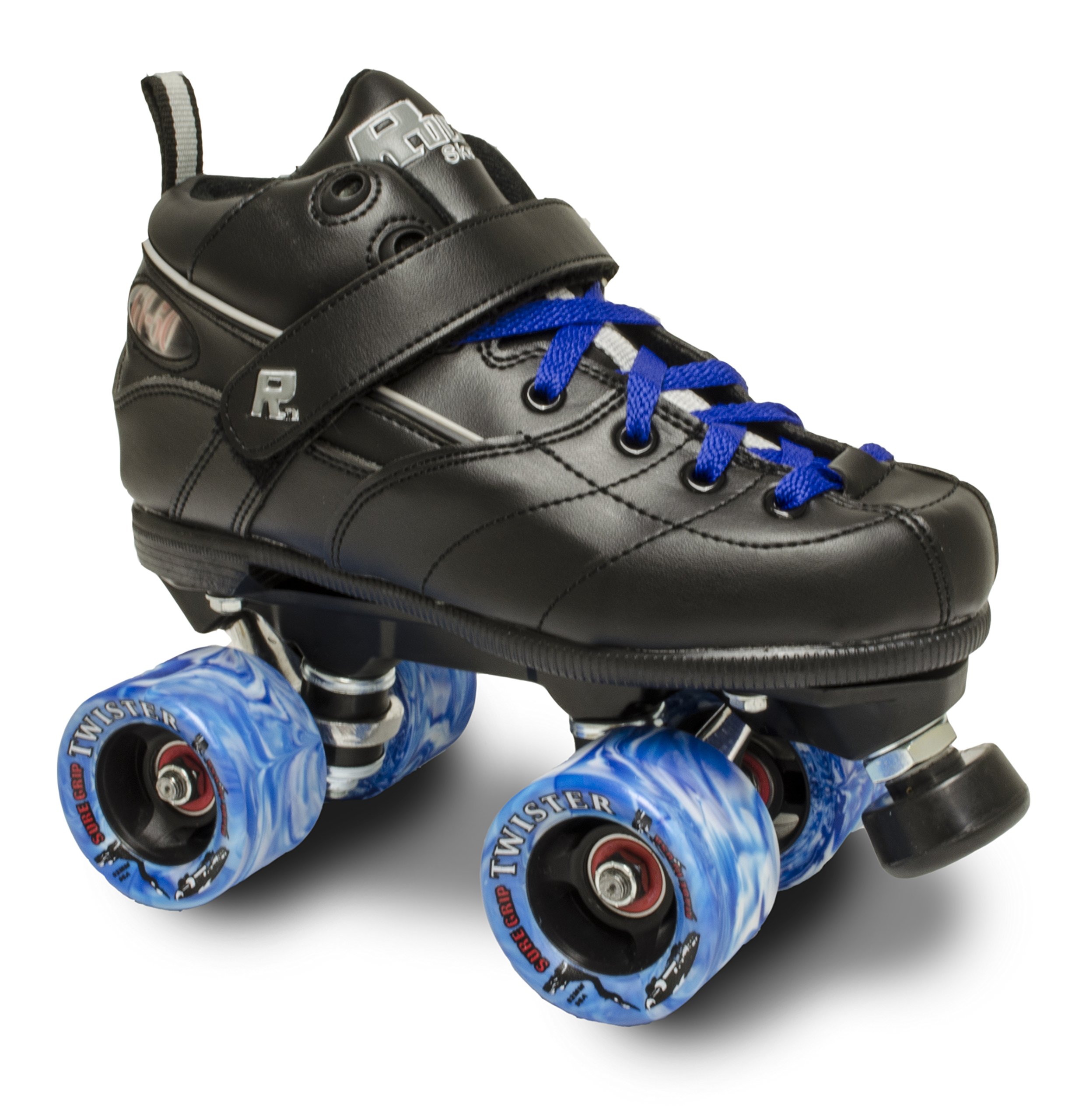 Rock GT50 Twister Roller Skates W/Blue Twister and Blue LACE Size 6