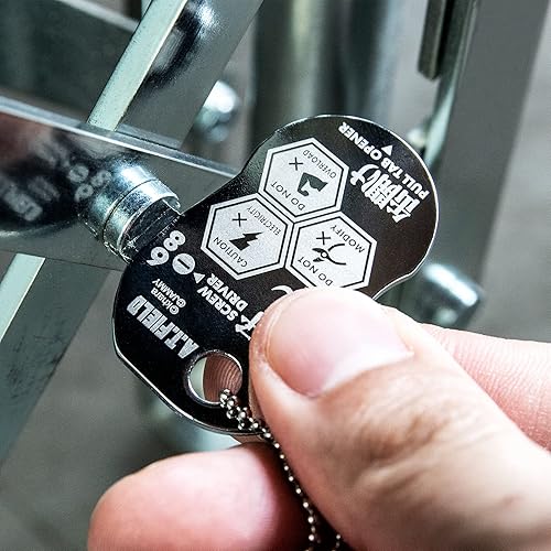 Miniatura 4 de A.T.FIELD Herramienta clave NERV modelo ATF-408 llavero multiherramienta regalo japonés etiqueta de perro multi herramientas hechas en Japón,