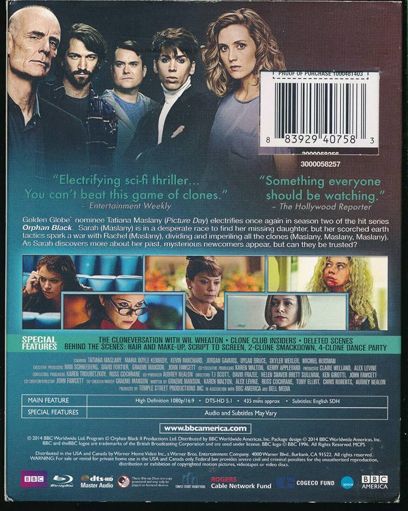 オーファン・ブラック 暴走遺伝子2 DVD-BOX Amazon.co.jp: オーファン・ブラック 暴走遺伝子2 DVD-BOX