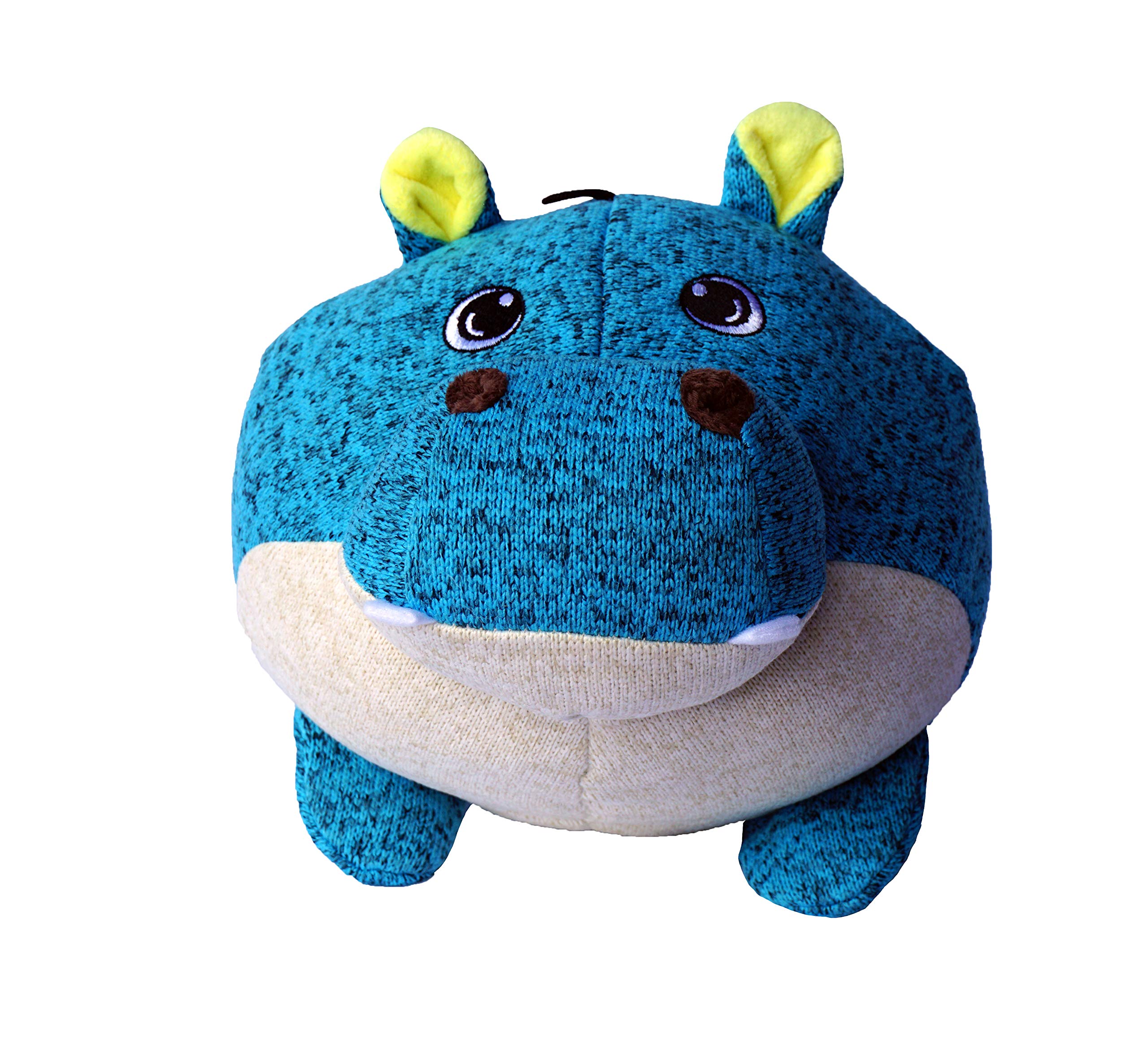 Gor Pets Hugs Softball Hippo (19cm) Blue