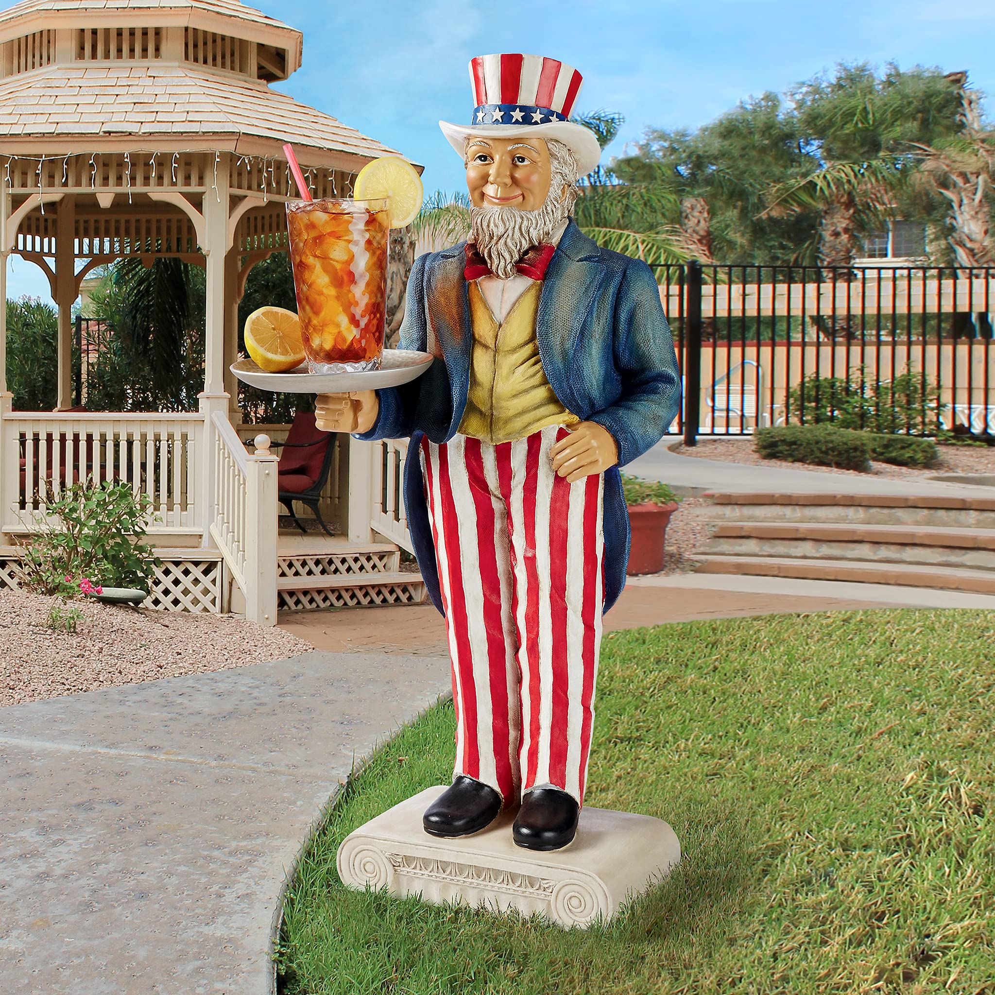 Amazon.com : Design Toscano Uncle Sam Yankee Doodle Dandy Butler