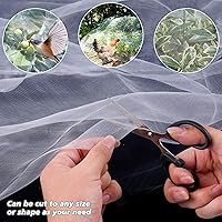 Vista 3 de Red de protección de barrera para mosquitos, insectos, pájaros, animales, malla ultrafina, cubierta de malla para plantas, plantas, frutas, flores