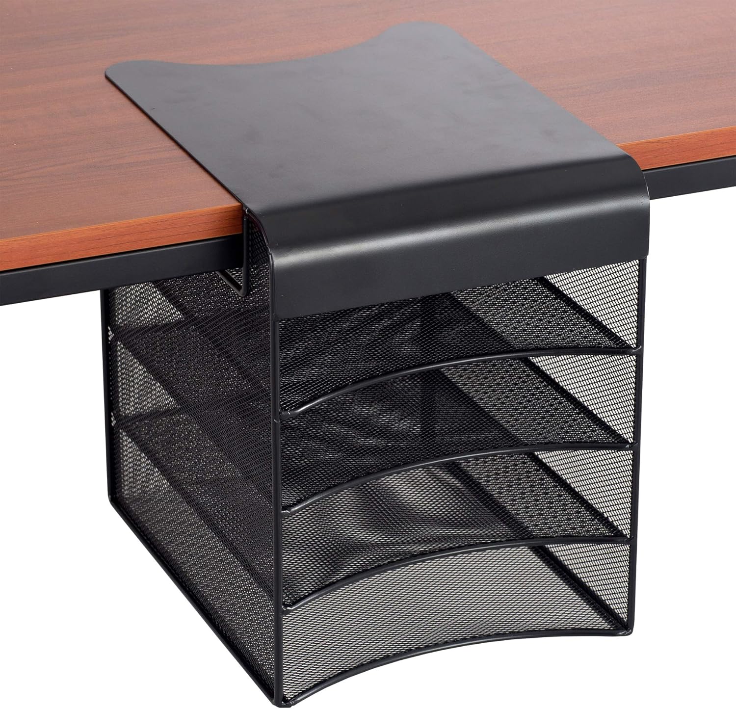 Nеw Prоduсt Safco Products Onyx Mesh 4-Tray Underdesk Hanging Organizer 3242BL, Black Powder Coat Finish, Durable Steel Mesh Construction Suреr Sаlе 🛒 Safco Products Onyx Mesh 4-Tray Underdesk Hanging Organizer 3242BL, Black Powder Coat Finish, Durable Steel Mesh Construction