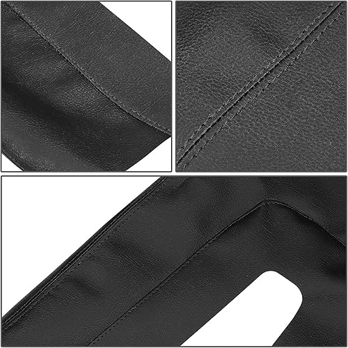 Miniatura 3 de DNA MOTORING GECS-010 Cubierta de consola delantera de repuesto para Toyota Tundra 14-19 - Negro, cubierta de reposabrazos de cuero sintético