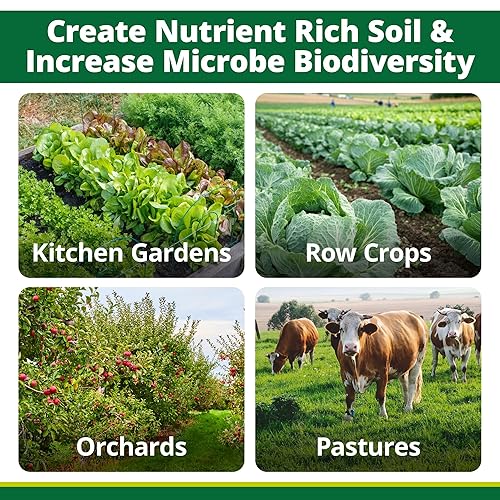 Miniatura 6 de TeraGanix Acondicionador de suelo EM-1 (1 Btl  16 gal), concentrado de inoculante microbiano, crecimiento de plantas, potenciador de raíces,