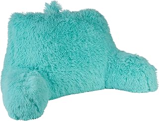 Klear Vu Shaggy Reading Pillow Back Rest Body Pillow for