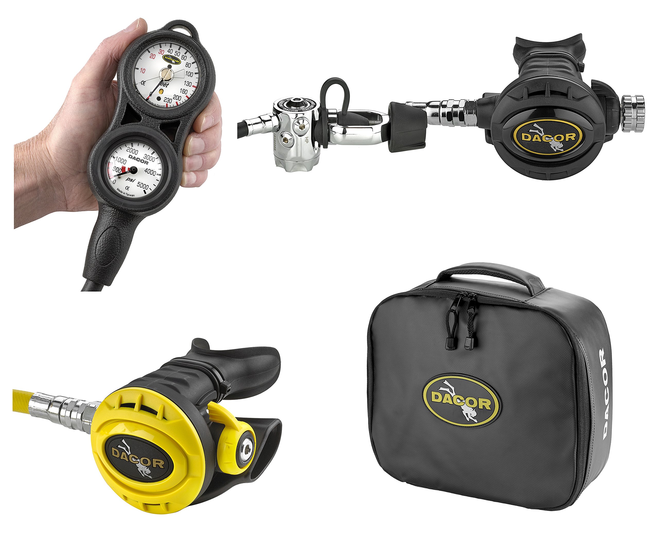 Amazon.com : Dacor Pacer Plus X6 Essential Scuba Regulator Setup  