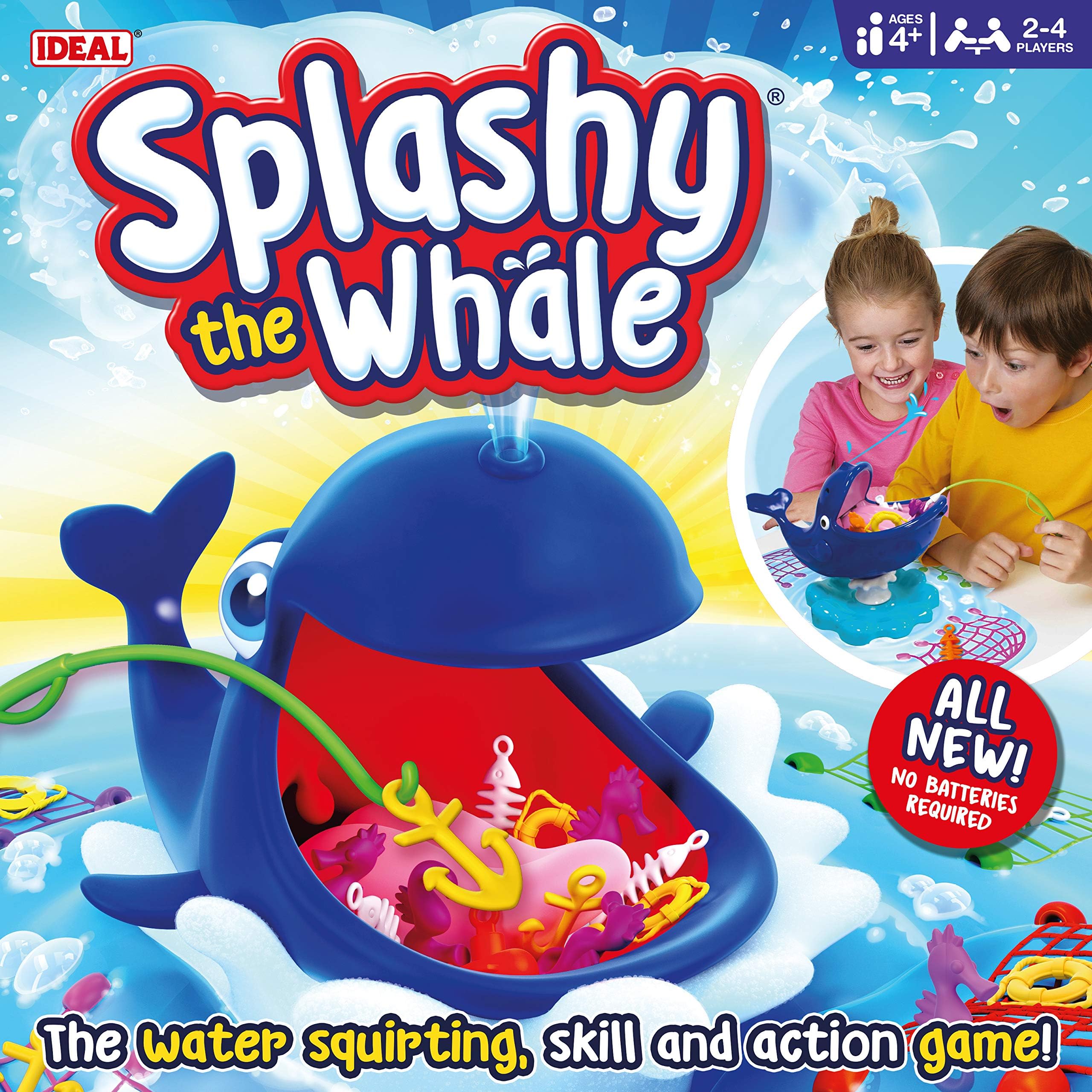 Ideal 10652 Splashy The Whale Action Game
