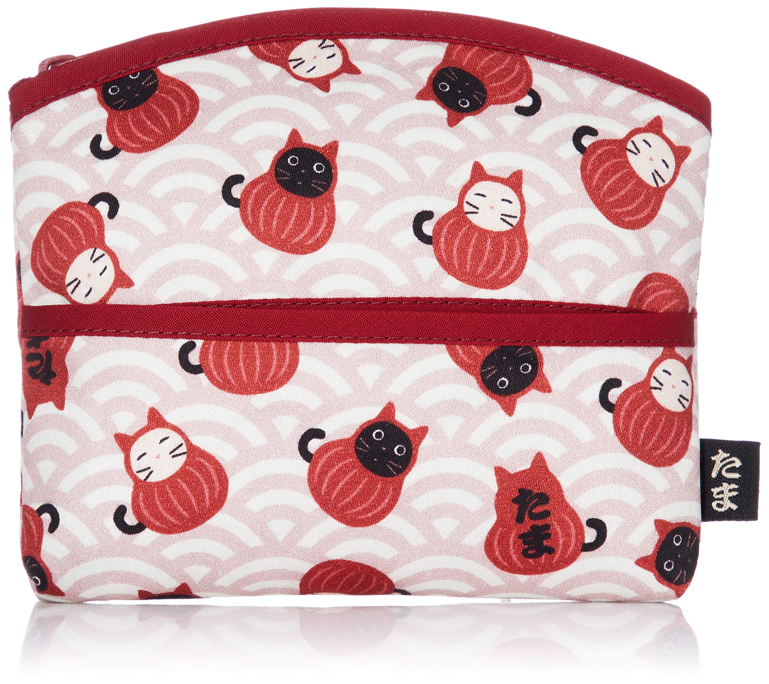 Noah Family J545 Japanese Tama Tissue Pouch - red