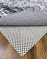 RUGSURE 8x10 Ft Non-Slip Rug Gripper Pad for Hardwood & Tile - Anti-Skid Under Rug Mat, Custom Trimmable Grip Backing