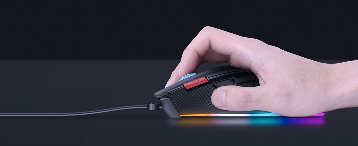 Amazon | ゲーミング マウス 多ボタンマウス 9個プログラムボタン 有線