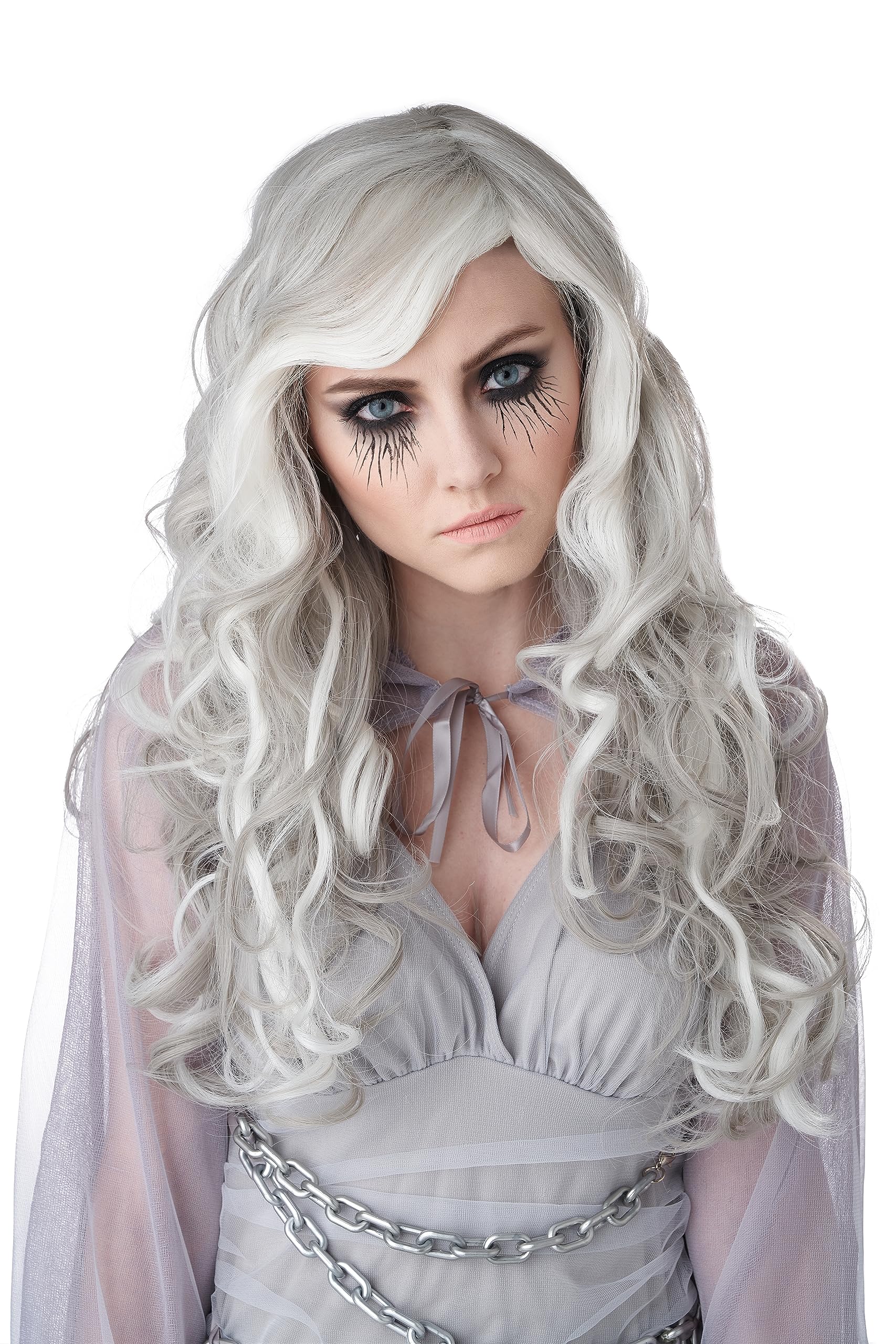 Adult Glow In The Dark Ghost Wig