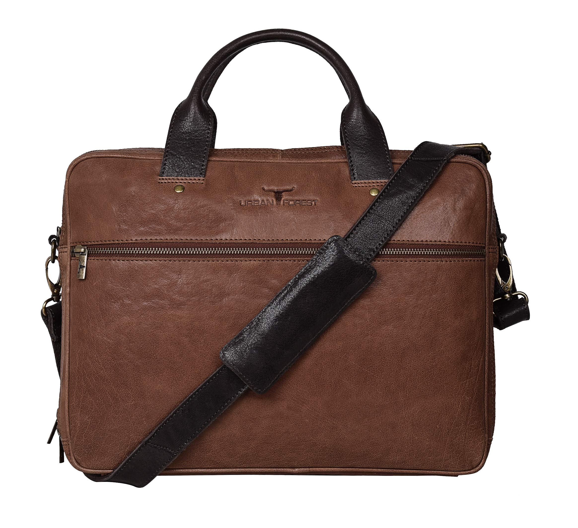 urban forest Men Taylor 7 Ltrs Leather Laptop Bag-picture-28
