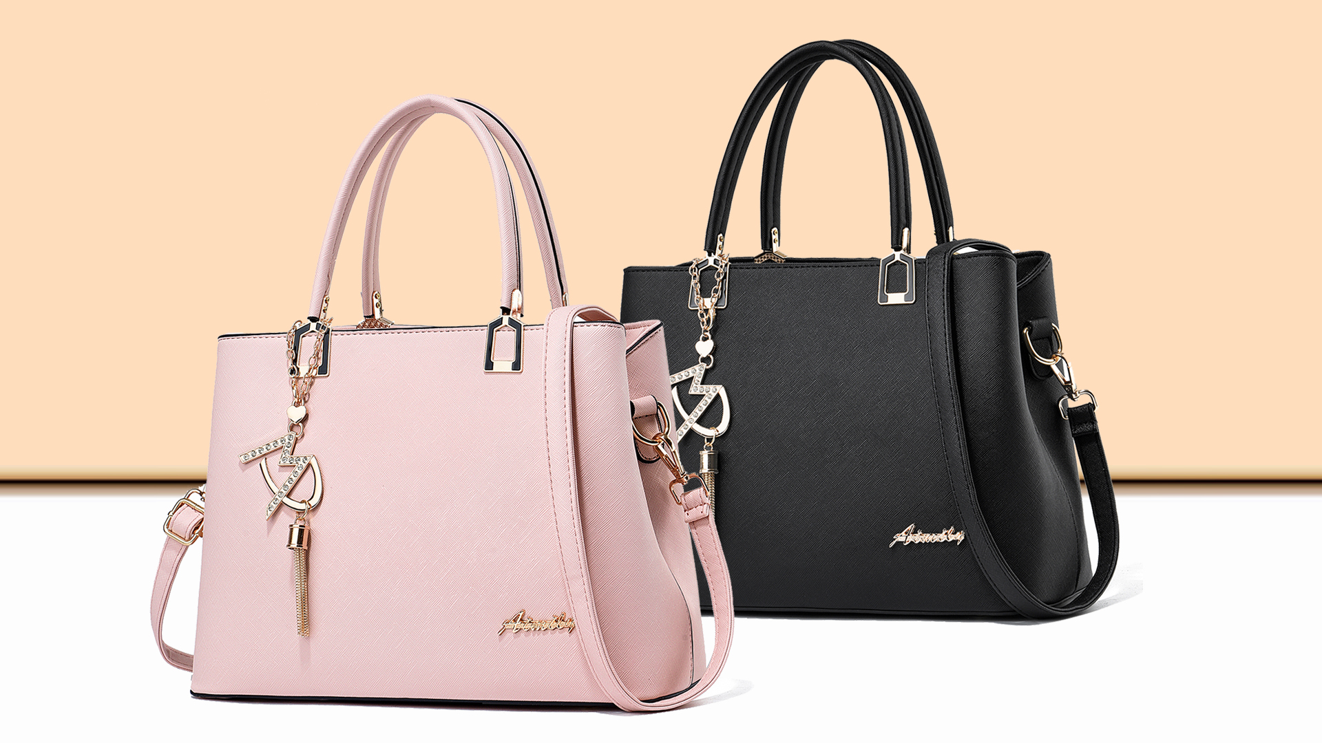 Bolso de mano bandolera tote para mujer miniatura 7