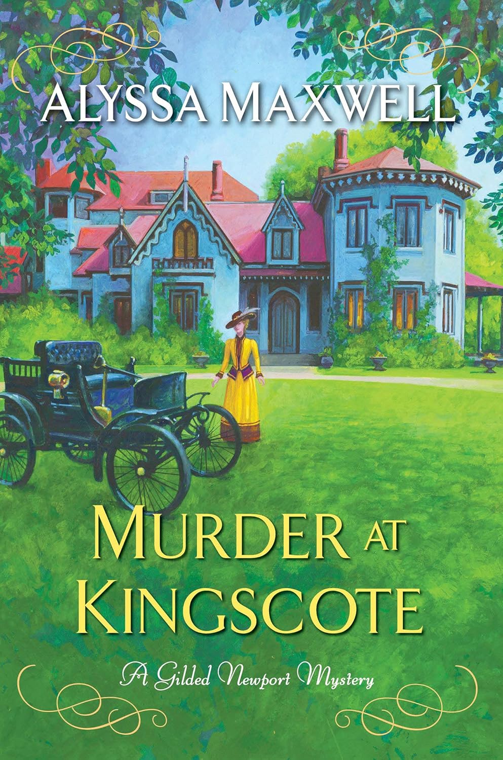 Murder at Kingscote (A Gilded Newport Mystery) 9781496720764 Maxwell, Alyssa Books