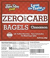 Vista 3 de ThinSlim Foods Amamos el sabor, pan de bajas calorías paquete de 2.