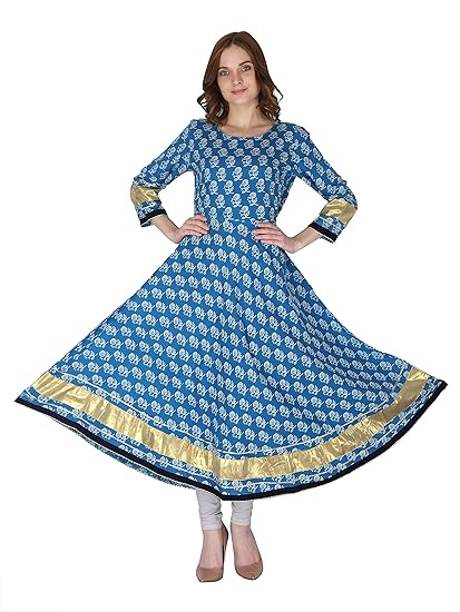 Ayukta Womens Rayon Anarkali Kurti