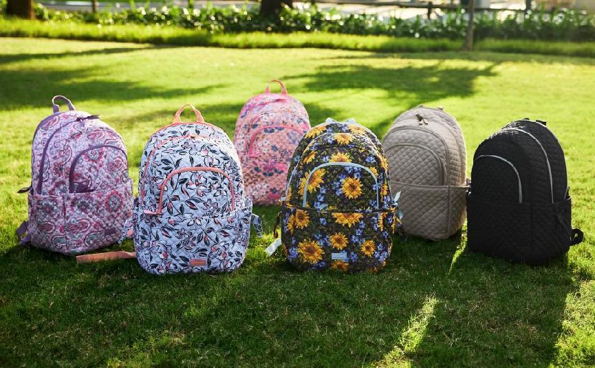 Bagsmart Flowers Bookbag for Women