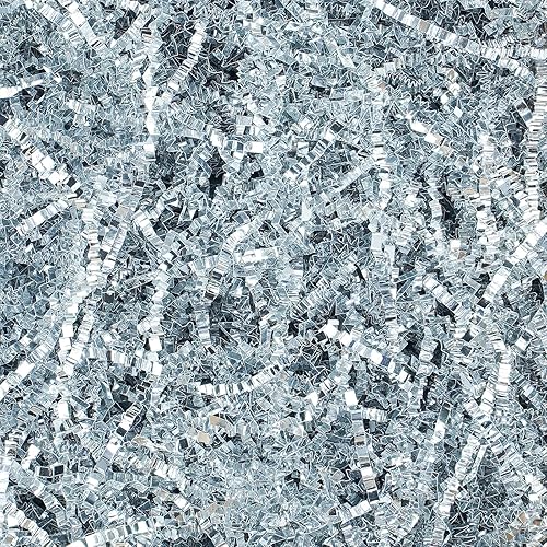 Miniatura 33 de Relleno de papel de corte arrugado de 8 onzas (1/2 libras), envoltura de regalo y relleno de cesta de regalo para Navidad, Halloween y decoraciones