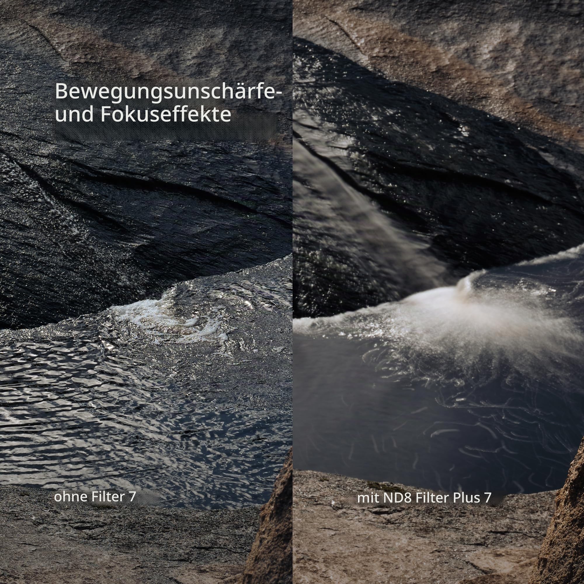 Urth 49 mm 4-in-1 UV, Zirkularer Polfilter (CPL), ND8, ND1000 Filter Kit (Plus) — Essentials Filterset, nanobeschichtetes optisches Glas, ultraflache Kamerafilter mit 2 Kappen Set