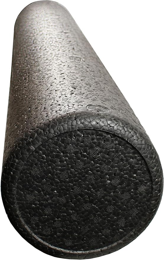 EPE Black High Density Foam Roller 6" x 18", Round, 1.9
