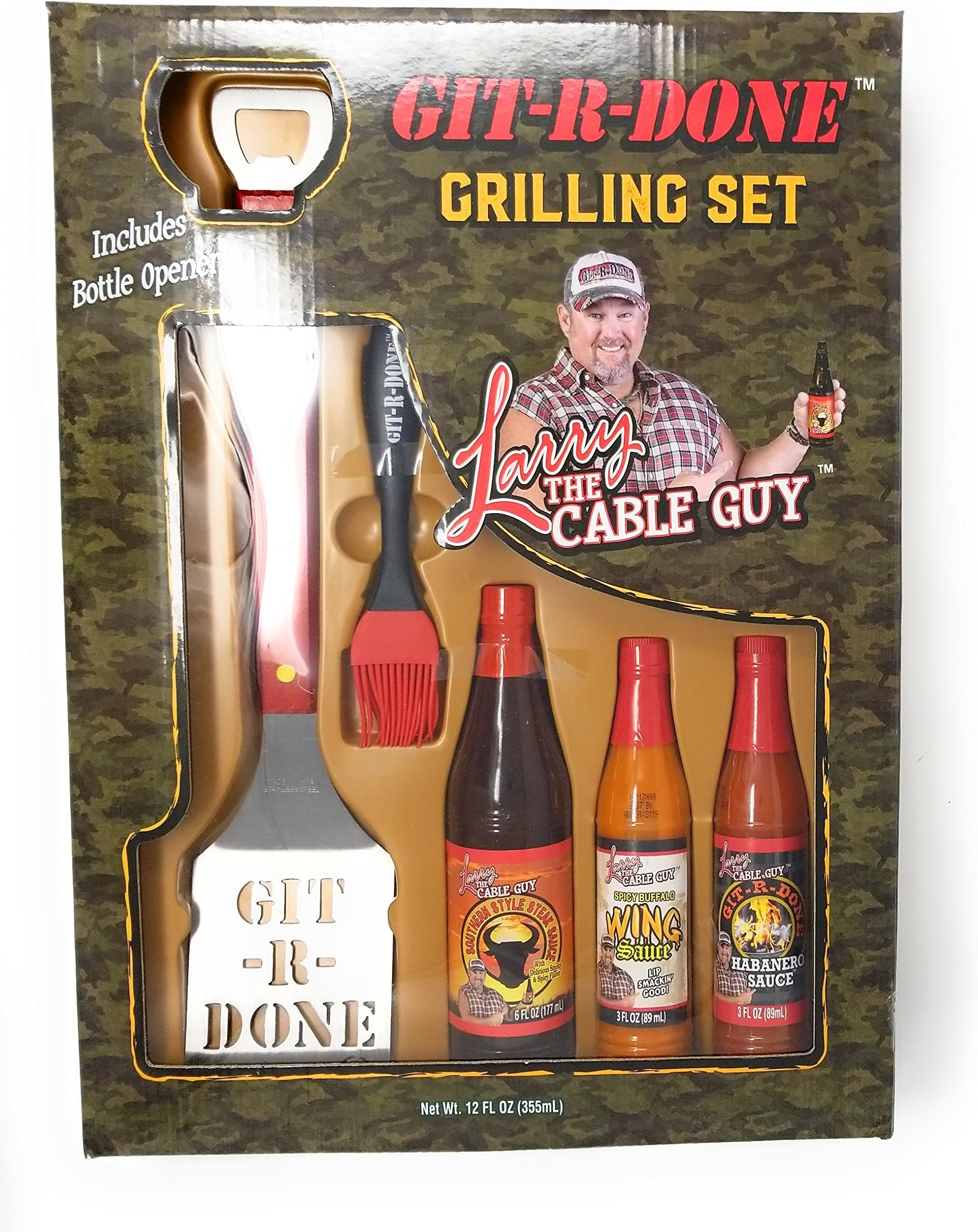 Larry the Cable Guy Git-R-Done Holiday Grillin' Set