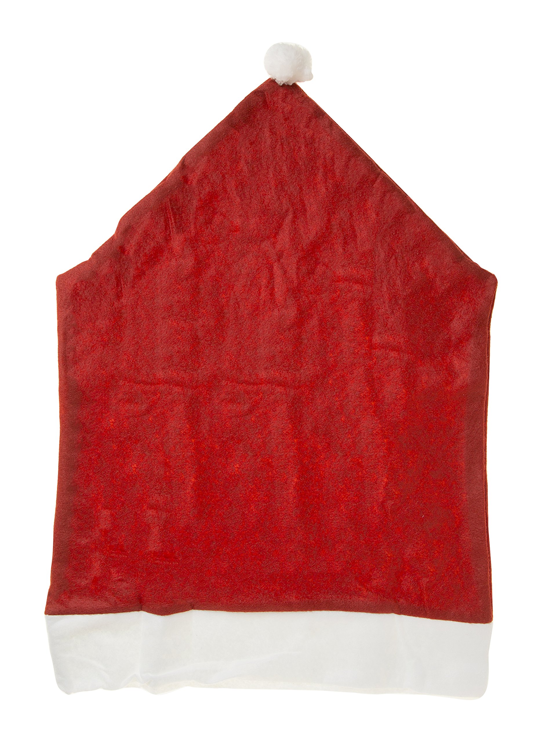 Darice 4 Piece Chair Slipcover, Red