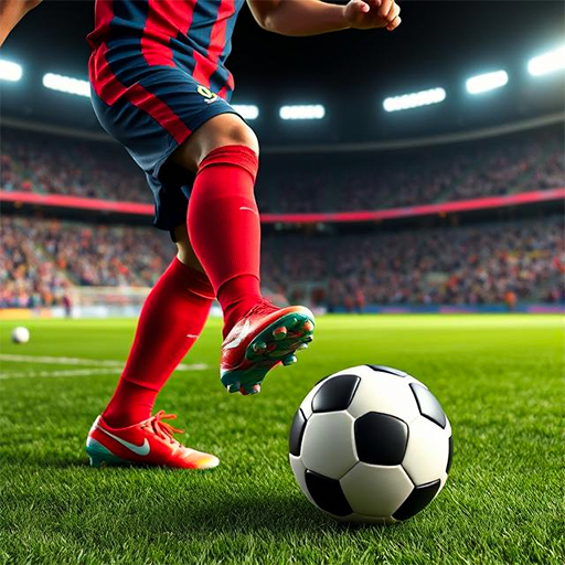 Real Soccer League Challenge 2025: Flick Football Striker & Penalty Cup Simulator Game