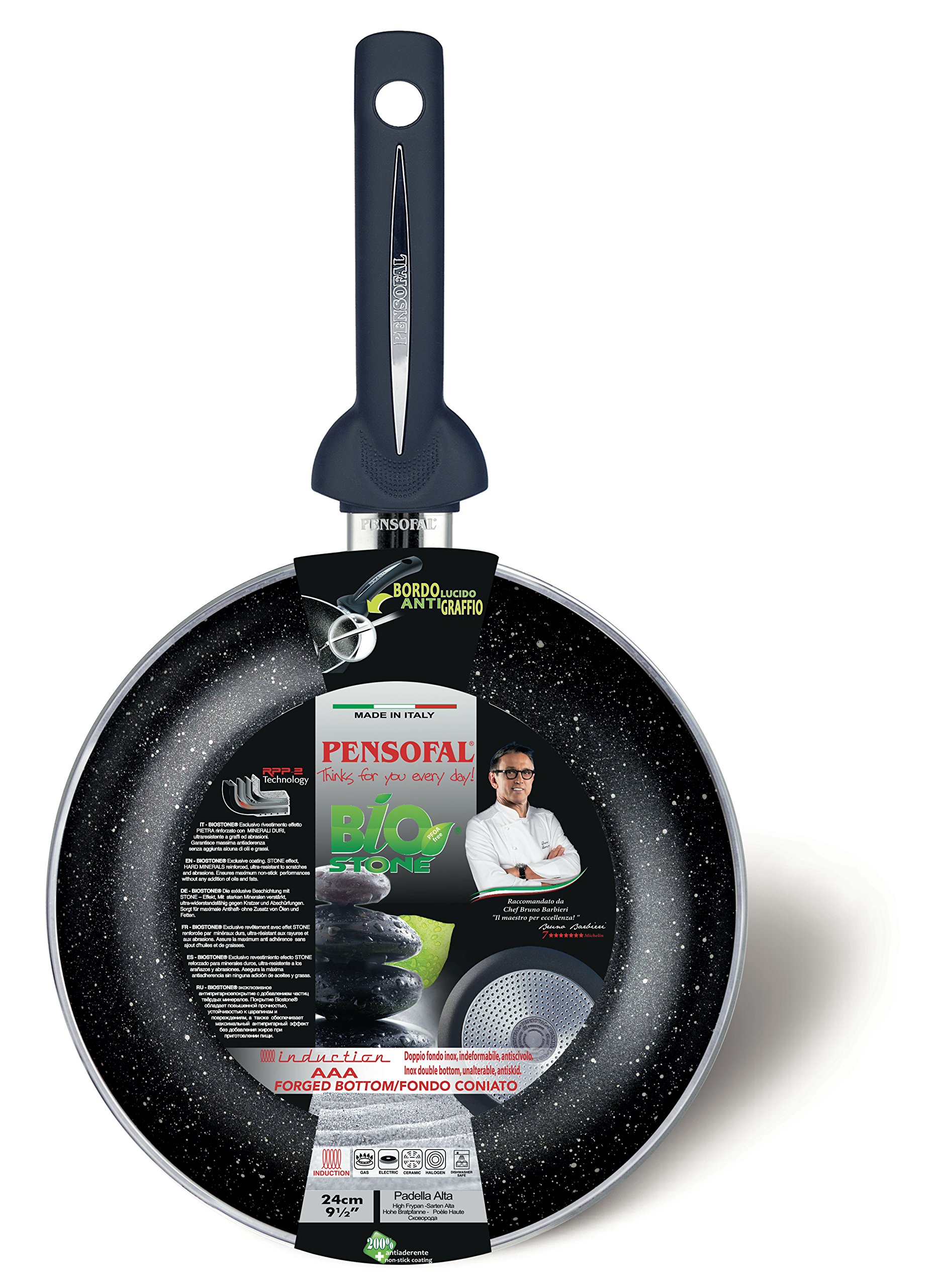 PensofalBiostone High Frypan-Diameter 20 Cm, Black