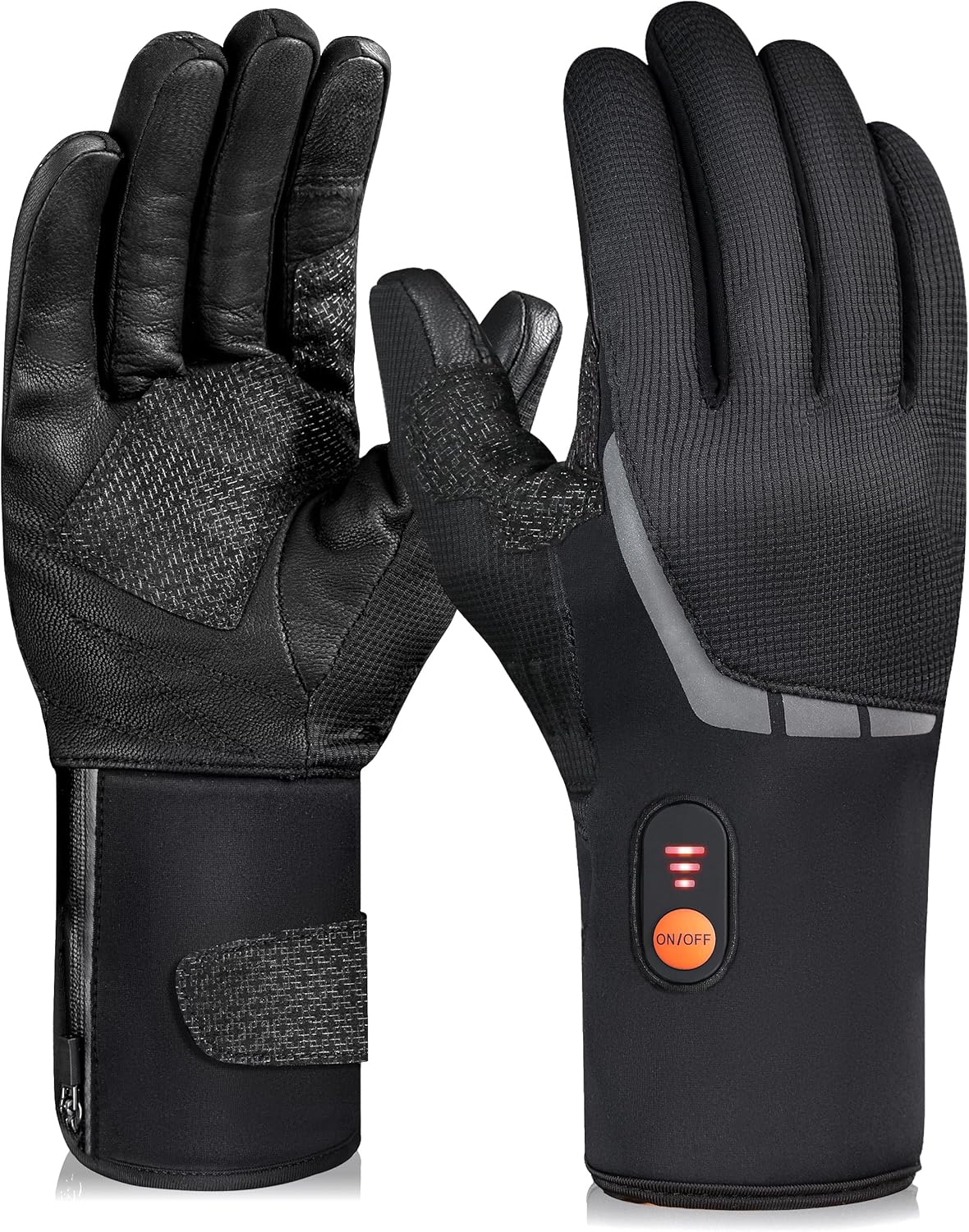 Heated Gloves for Men Women, Rechargeable Waterproof Heated Work Gloves with Arthritis Raynaud's Relief for Ski Hiking Driving