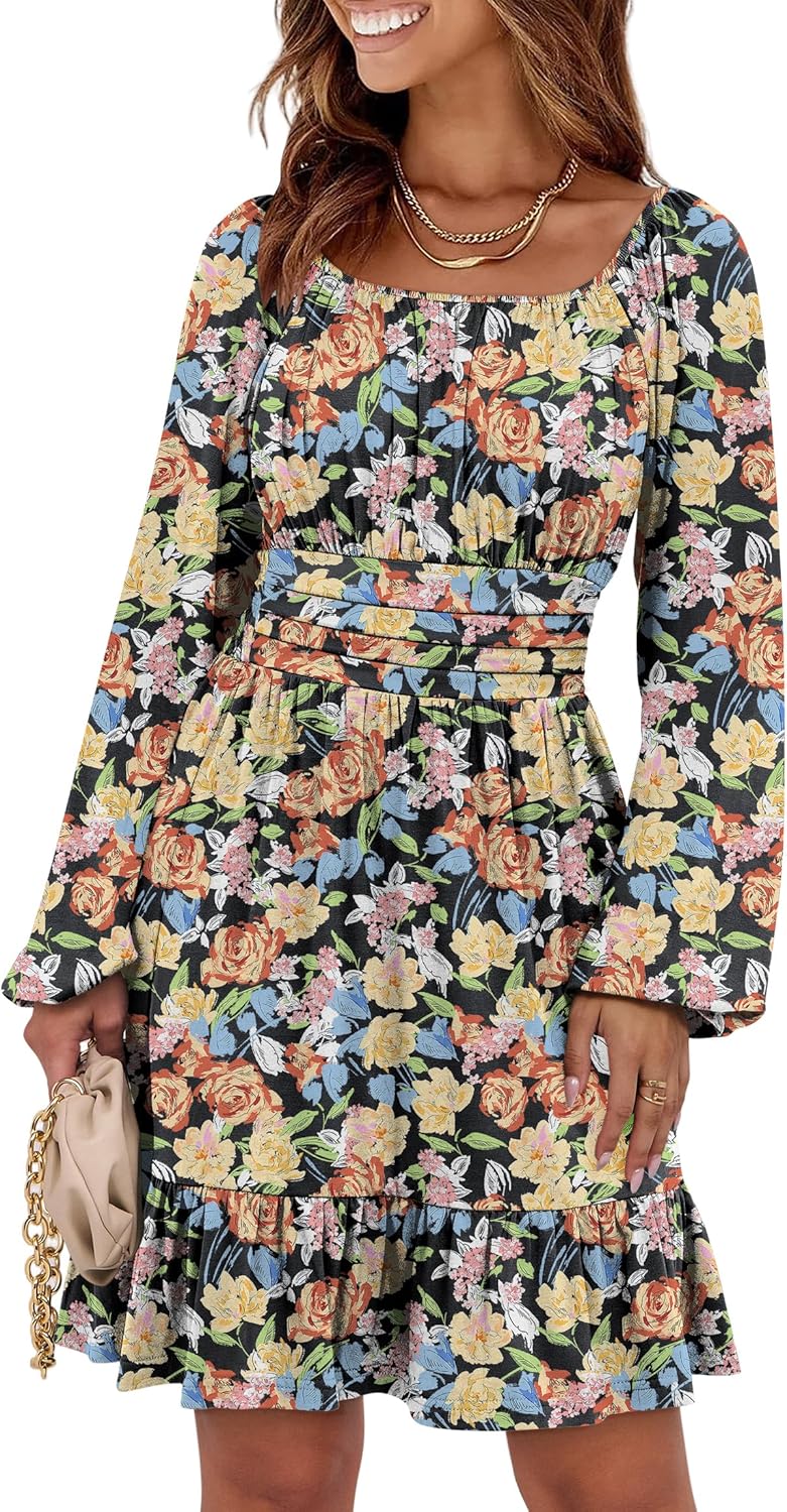 Print Black Floral