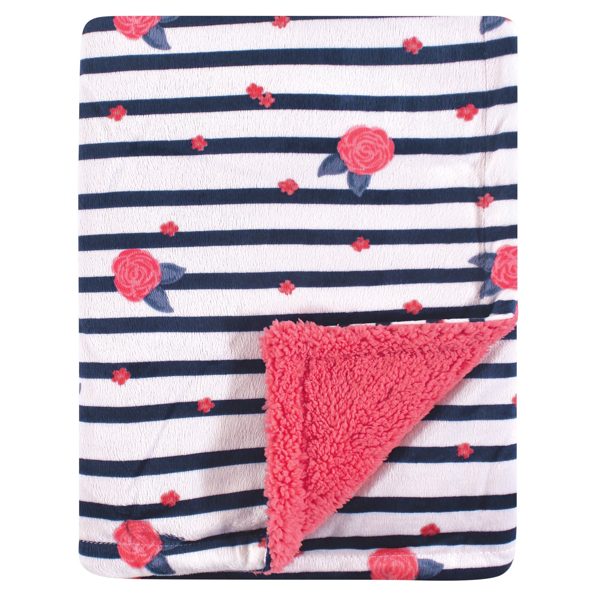 Photo 1 of *NEW** Yoga Sprout Mink Blanket with Sherpa Backing, Wild Floral One Size Wild Floral