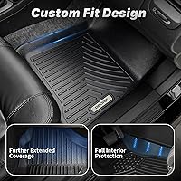 Vista 3 de Juego de alfombrillas OEDRO para Nissan Rogue S/SV/SL/Platinum/Rock Creek 2021-2026 (NO compatible con modelos Sport o Select), juego