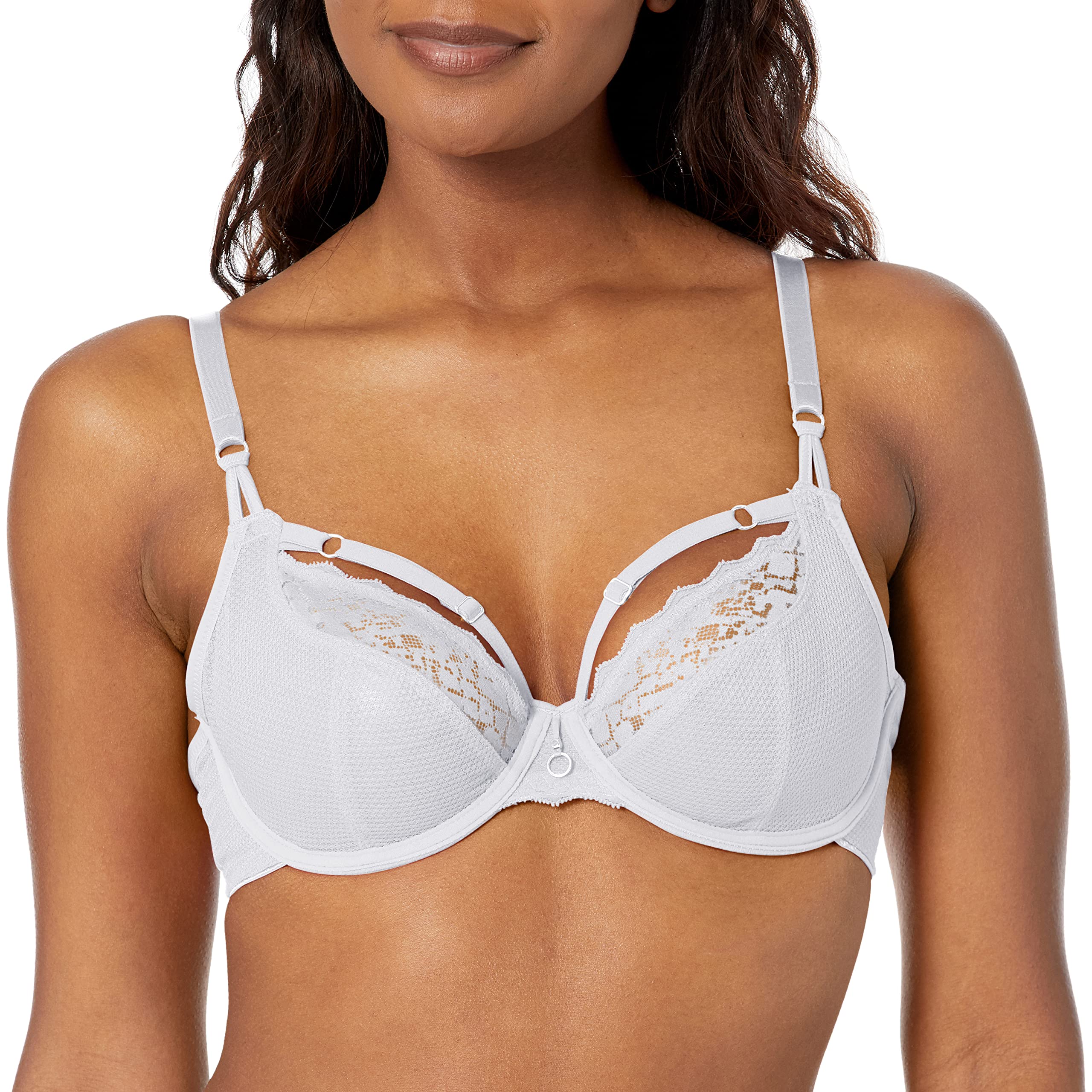 Freya Women's White Temptress Plunge Bra In | Size: 36F