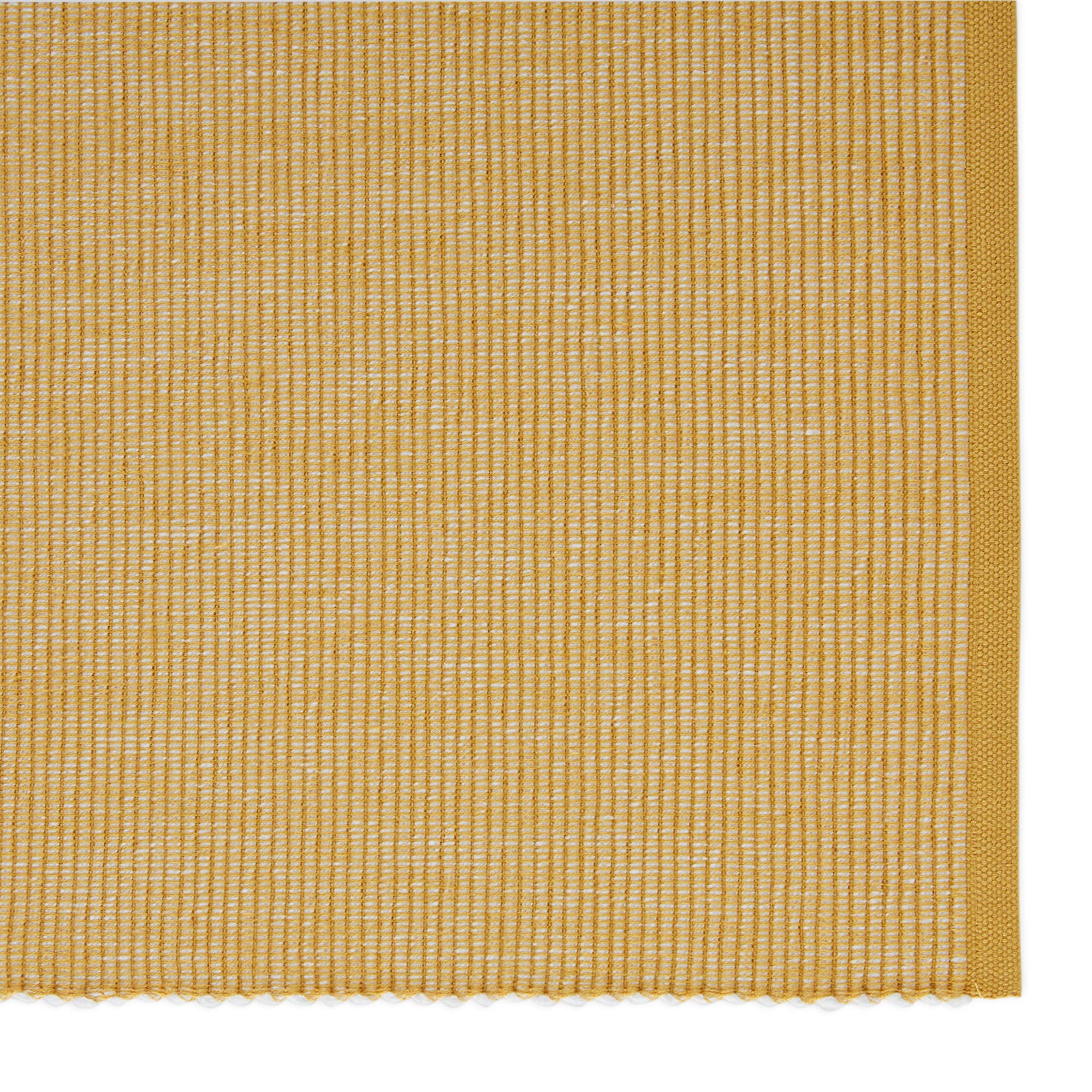 DII Two-Toned Collection Tabletop Platzdeckchen, Baumwolle, Honey Gold, 13x19, 6