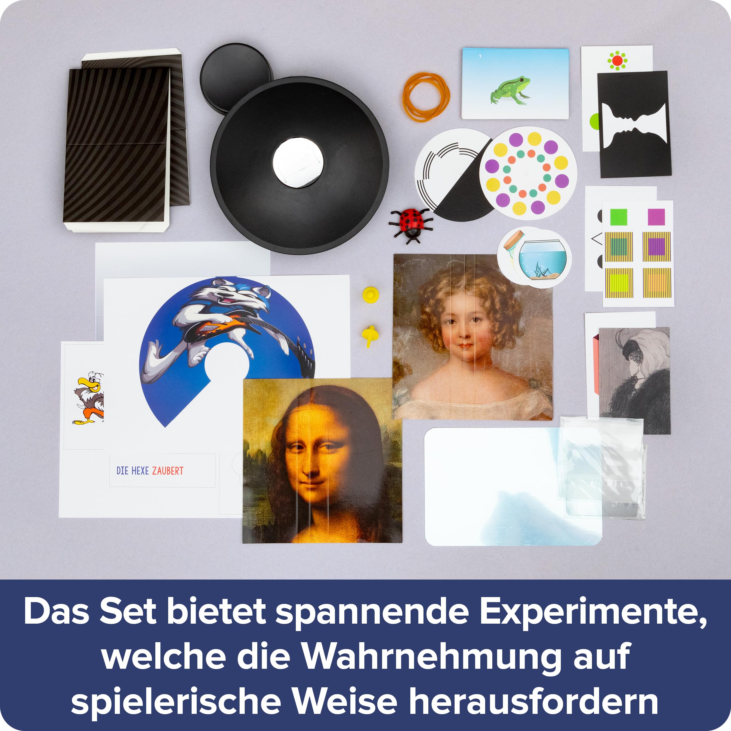 FRANZIS 67230 - Optische Illusionen und Experimente: Miraskop & mehr
