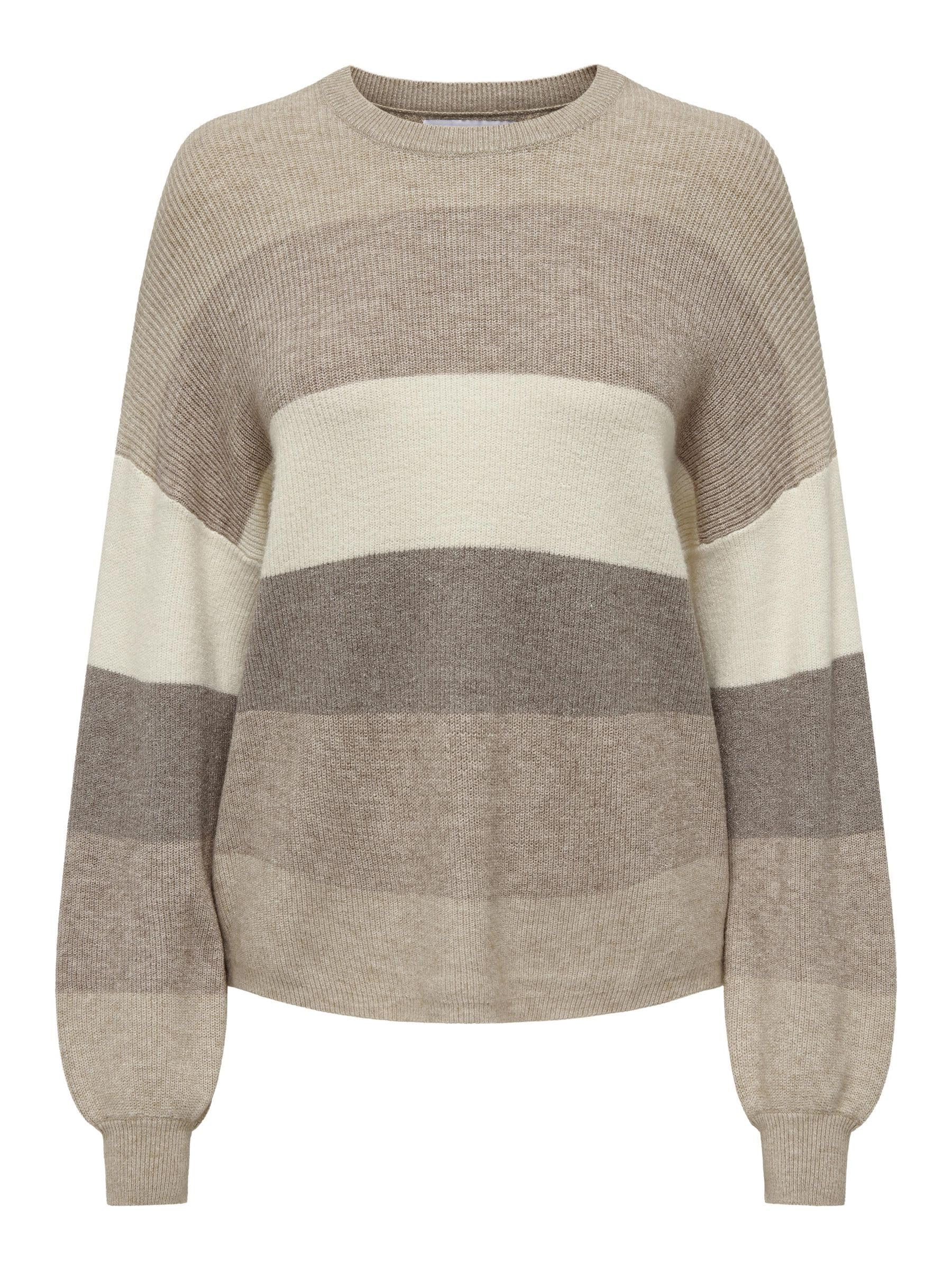 ONLATIA L/S Stripe Pullover KNT NOOS