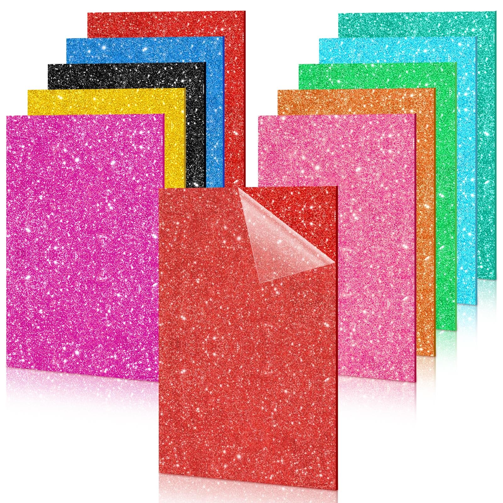 Feuilles acryliques pour décoration de table, plaques à paillettes Thyle pour laser