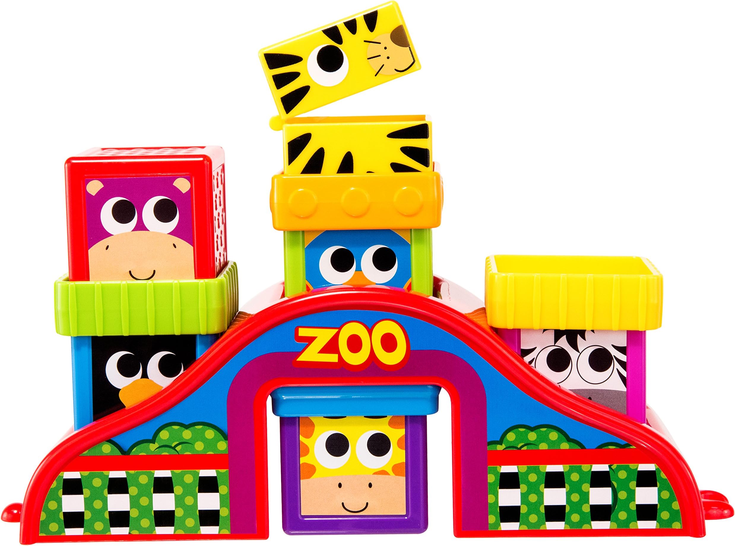 Sassy Block Set, Zoo Friends