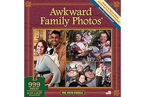 The Hilarious Puzzle That Captures the Awkwardness of Family Photos with Pets