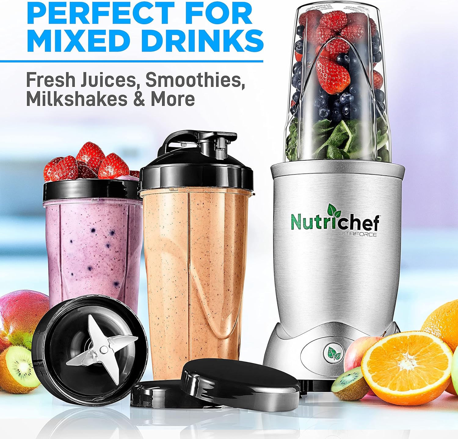 Buy NutriChef Personal Electric Single Serve Blender 1200W