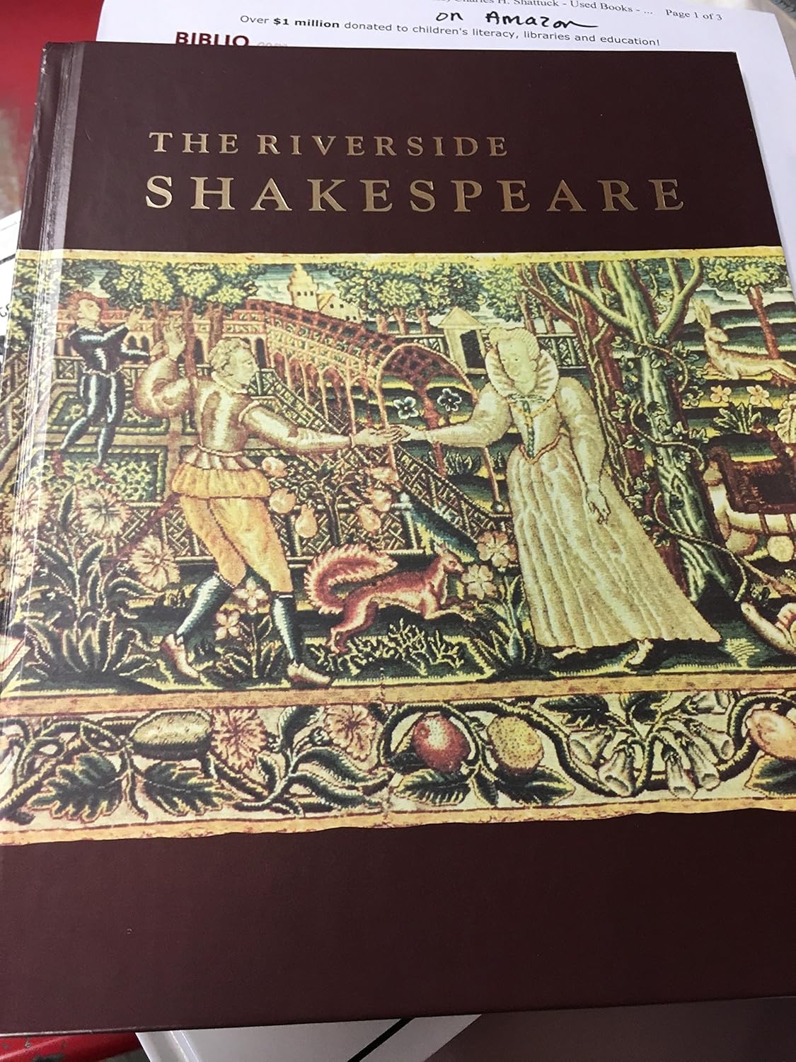 Amazon.com: The Riverside Shakespeare: 9780395044025: William ...