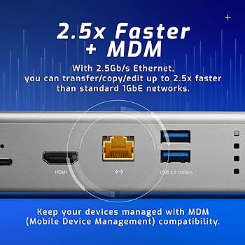 OWC Thunderbolt Go Dock, 11 Ports, Built in Power Supply