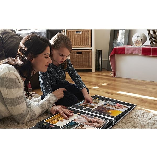 Fotoalben Selbstklebend, Adkwse Fotoalbum zum Selbstgestalten, Album Fotobücher DIY Scrapbook Groß mit 60 Schwarz Seiten… – Bild 8